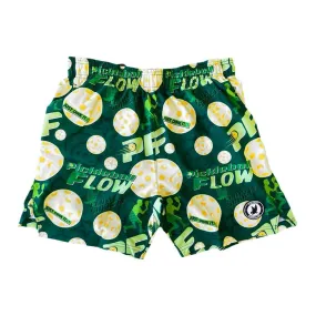 Mens Green Pickleball Dink Flow Paddle 7 Short