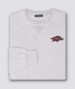 Merino Crewneck - University of Arkansas