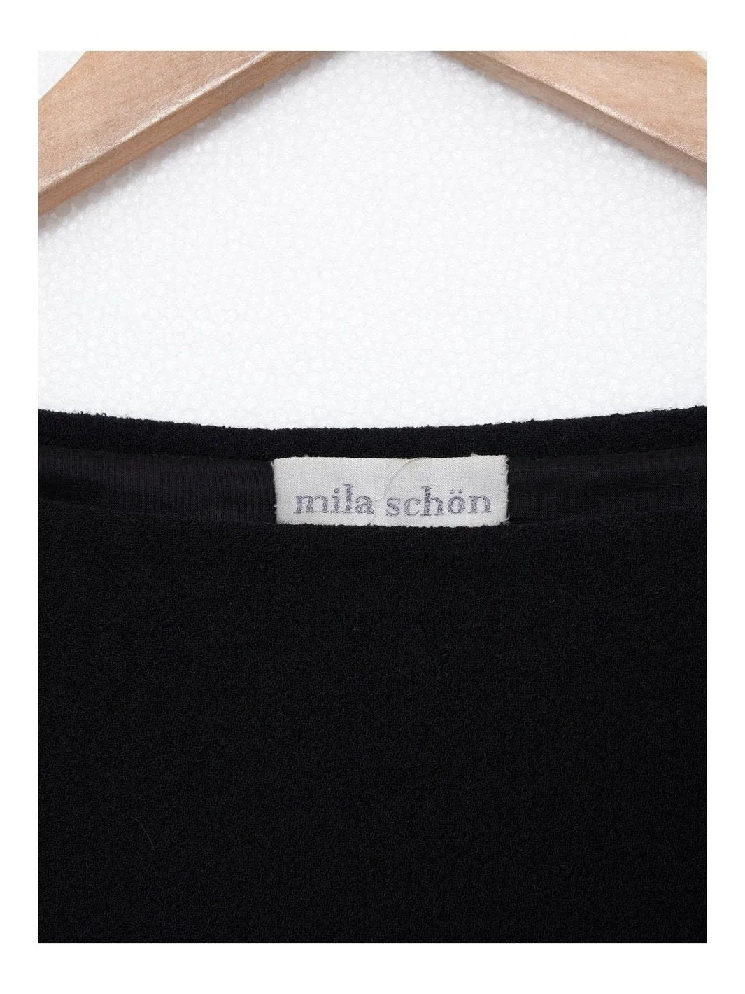 Mila Schon black dress