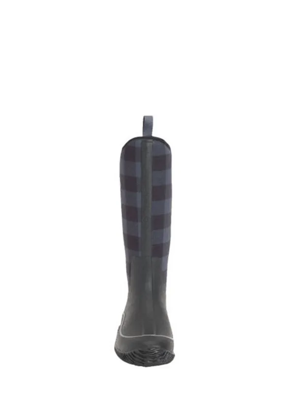 Muck HAW-1PLD Womens Hale Boot Black/Grey Plaid