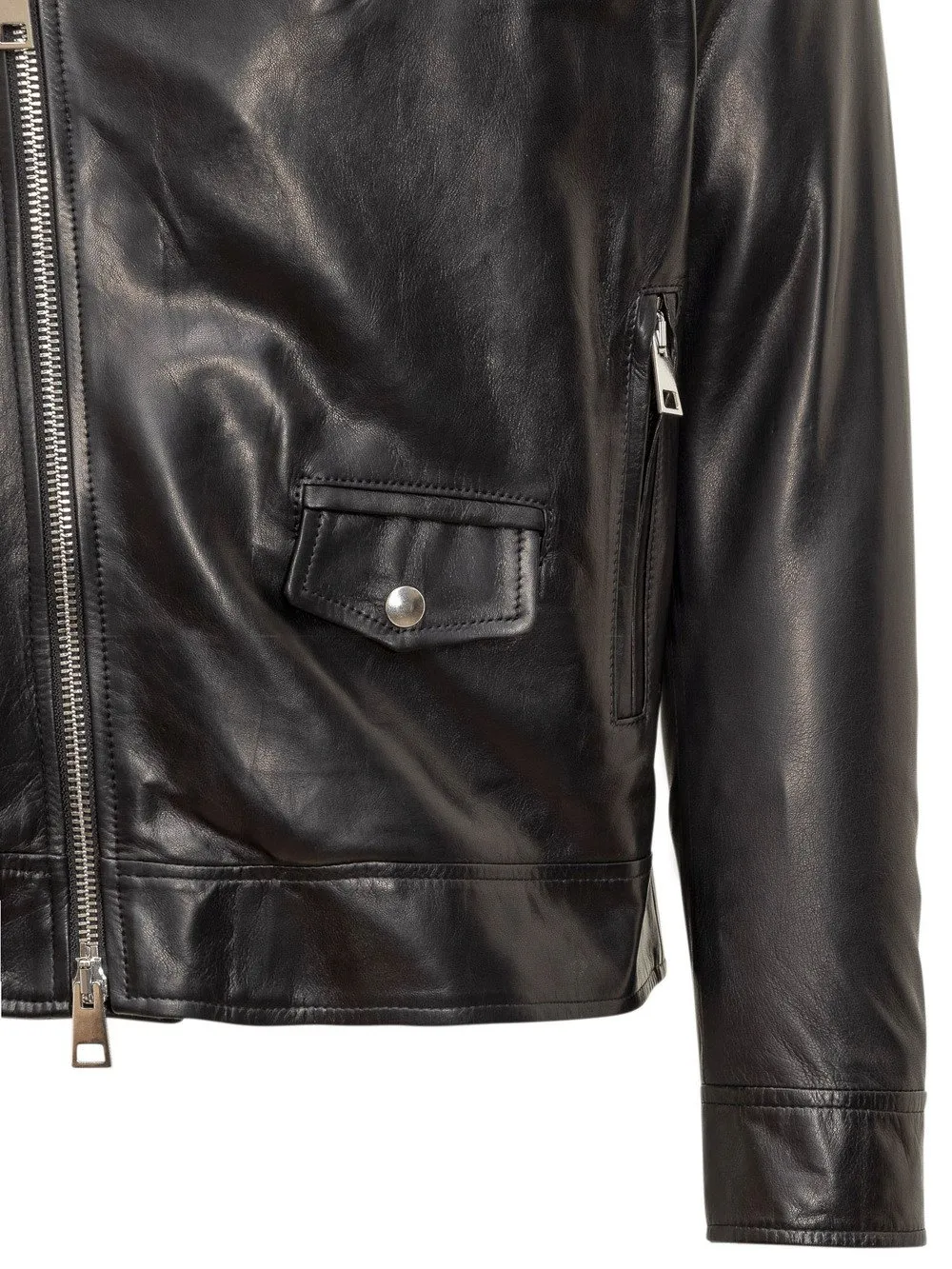 Nappa Leather Nail Jacket.