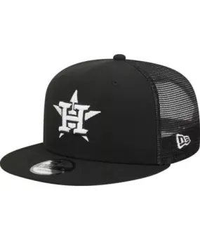 New Era Men's MLB Houston Astros Trucker 9FIFTY Snapback Hat