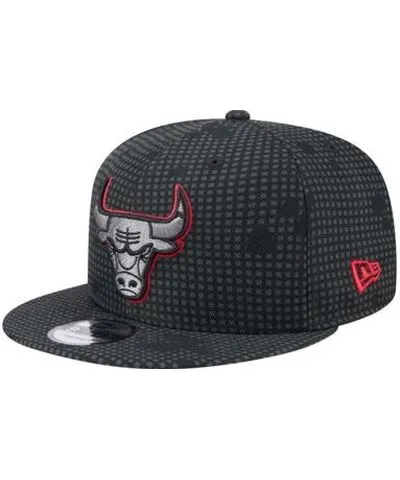 New Era Men's NBA Chicago Bulls Midnight Ink Pop Outline 9FIFTY Snapback Hat