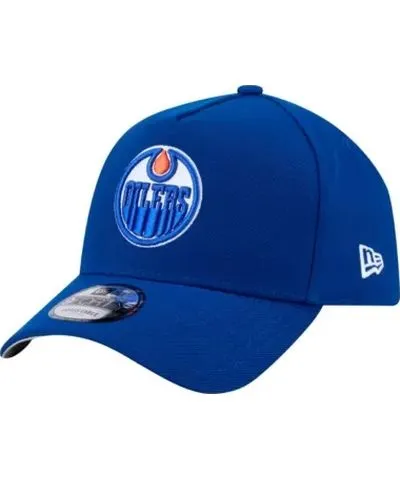 New Era Men's NHL Edmonton Oilers Core A-Frame 9FORTY Adjustable Hat