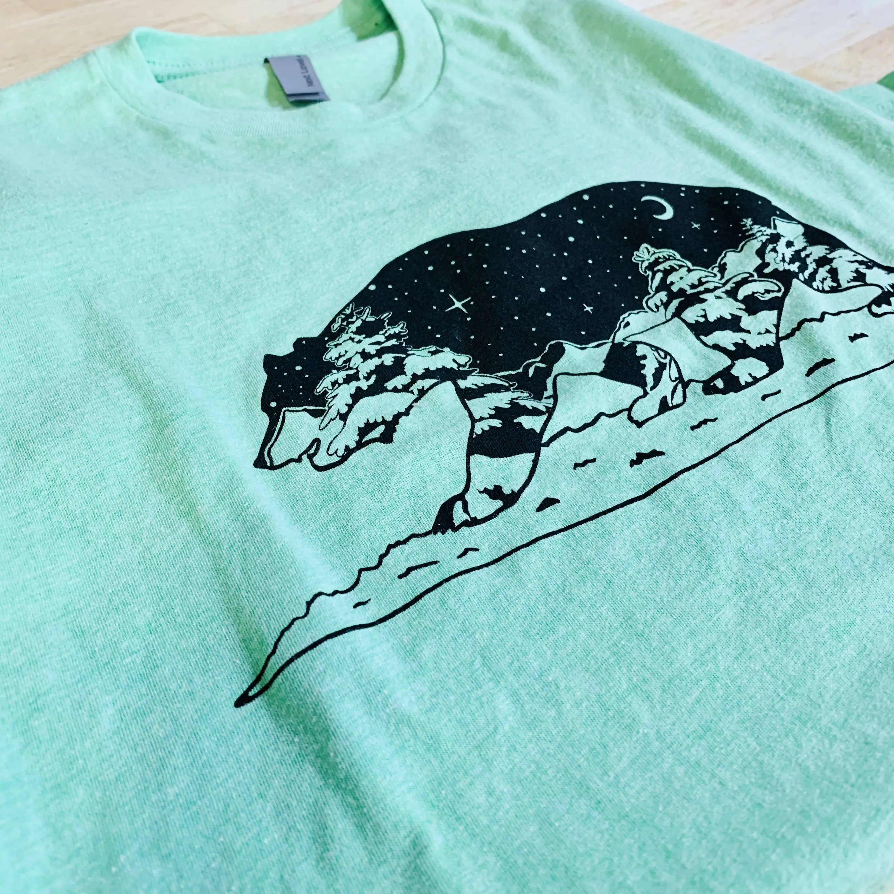 Nurelle Creations - California Grizzly Bear T-shirt