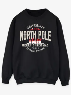 NW2 Christmas North Pole Uni Mens Black Sweatshirt | Sweatshirts & Hoodies | George at ASDA