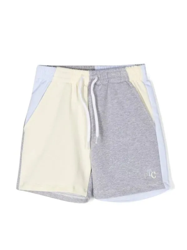 Patachou Shorts Blue; Yellow; Grey