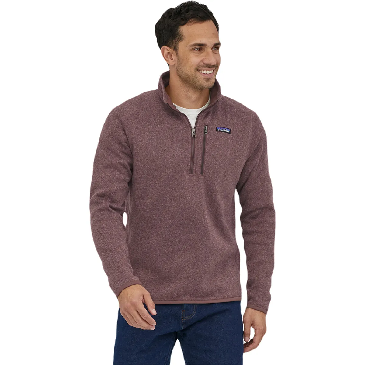 Patagonia Men's Dusky Brown Better Sweater 1/4 Zip Fleece