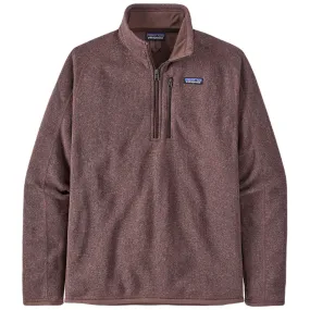 Patagonia Men's Dusky Brown Better Sweater 1/4 Zip Fleece