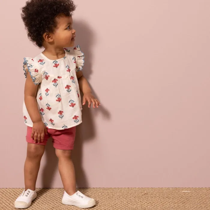 Petit Bateau Baby Shorts Papi Pink