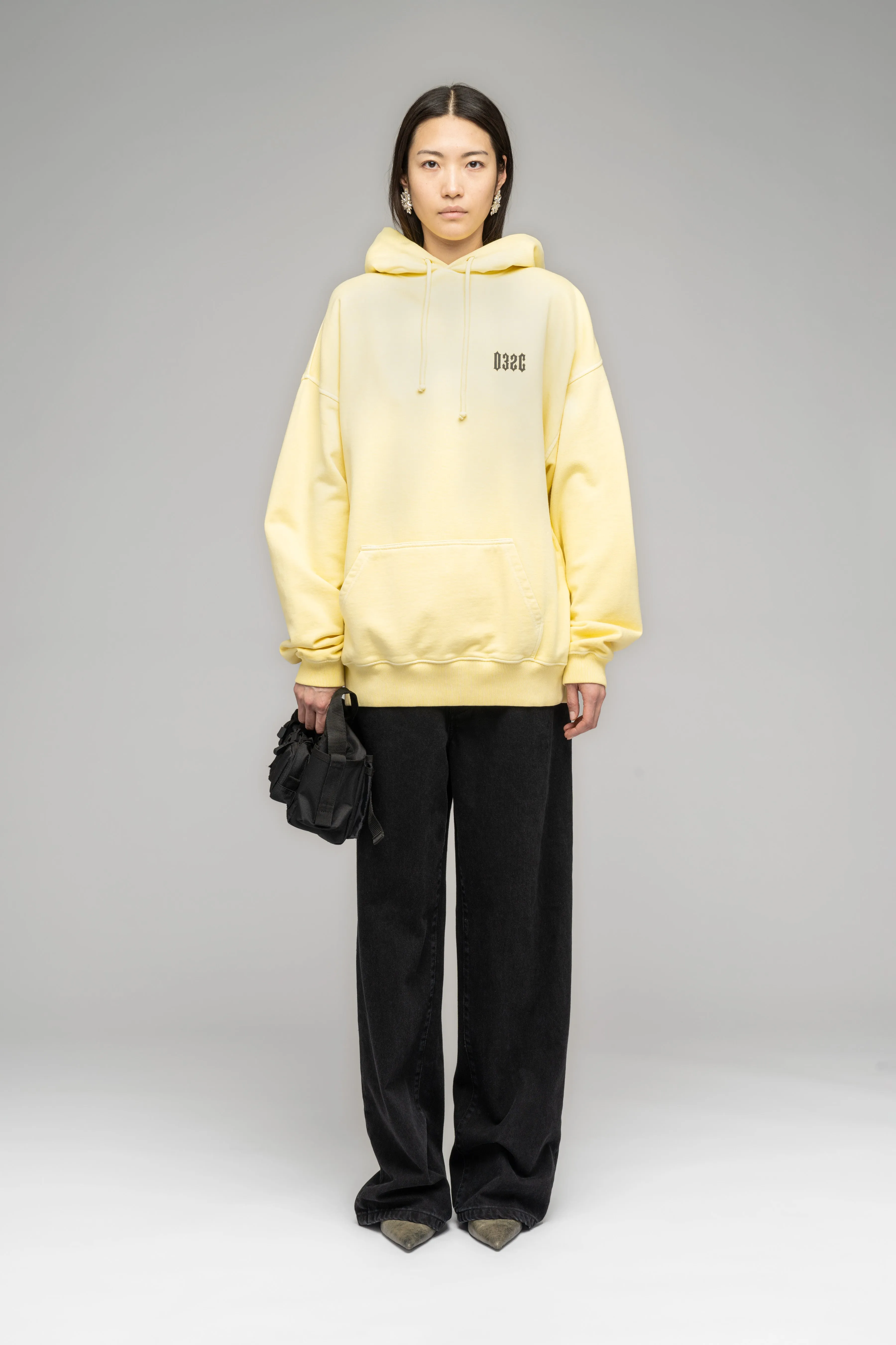 PLASTIC YELLOW RECOLLECTION BUBBLE HOODIE