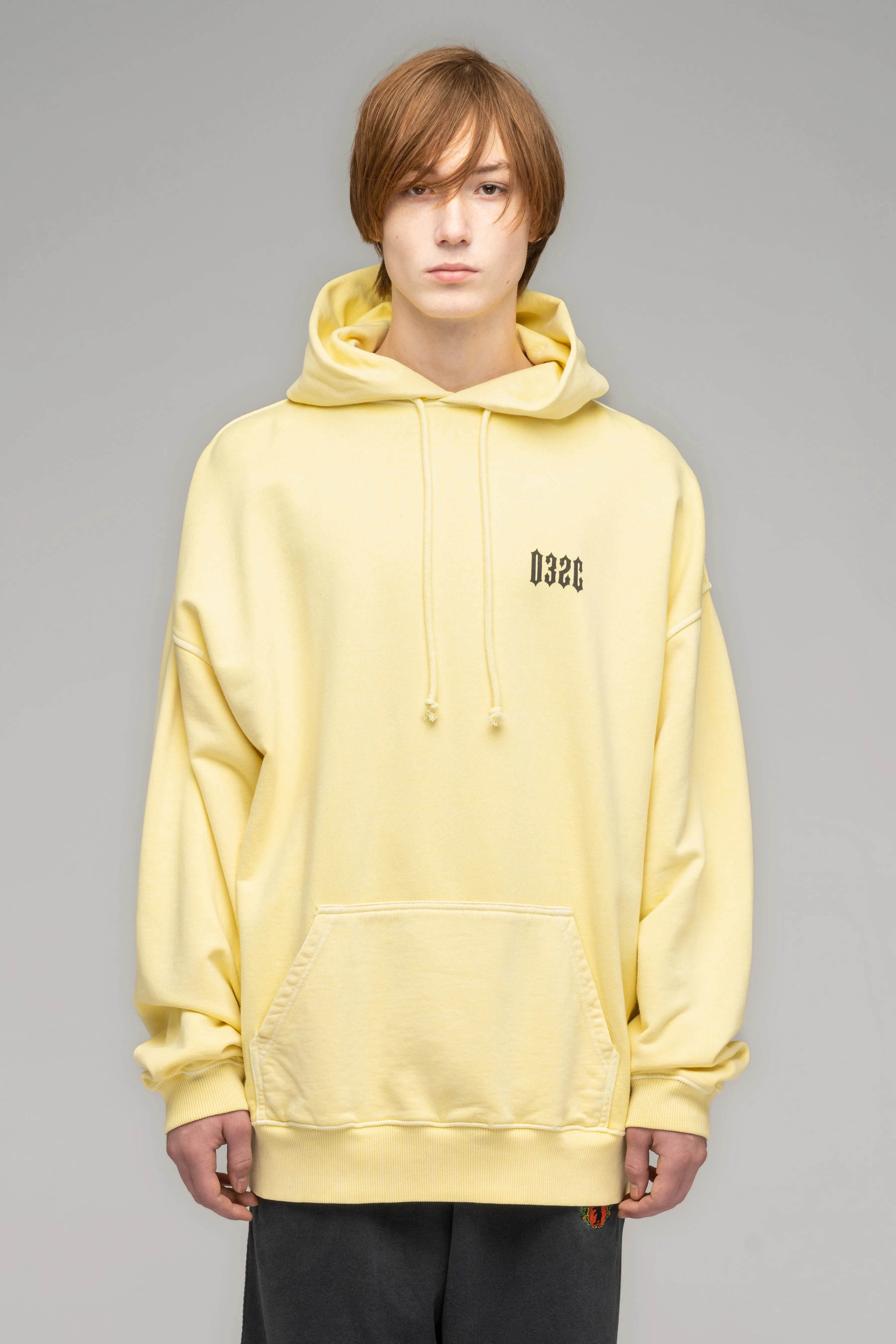 PLASTIC YELLOW RECOLLECTION BUBBLE HOODIE