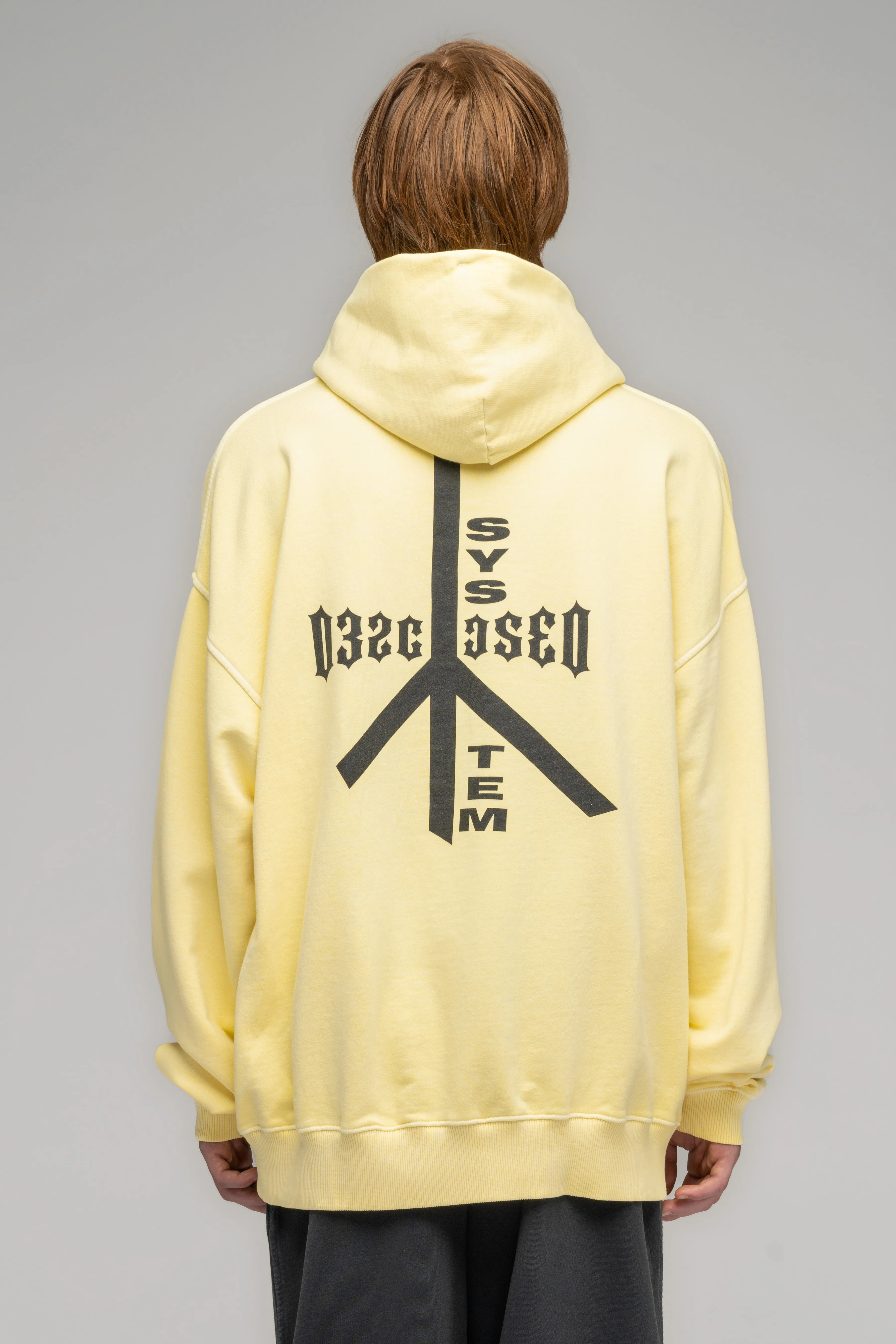 PLASTIC YELLOW RECOLLECTION BUBBLE HOODIE