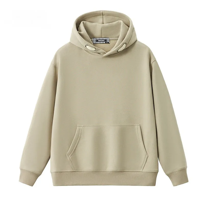 Pullover Hooded Loose Sweater Men