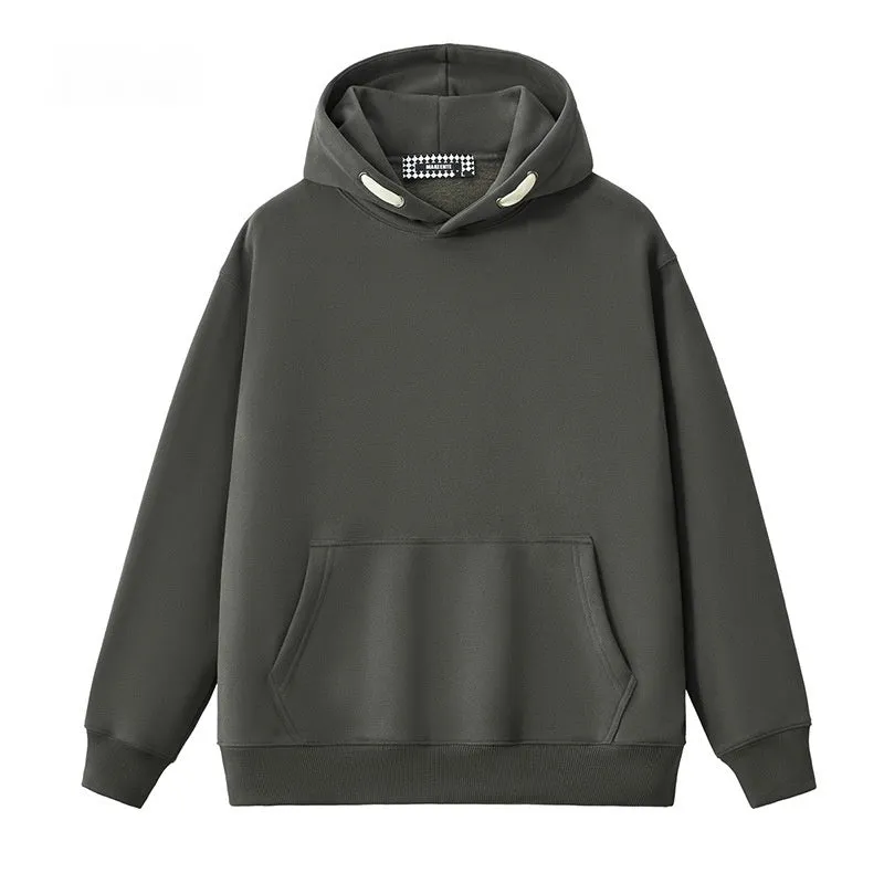 Pullover Hooded Loose Sweater Men