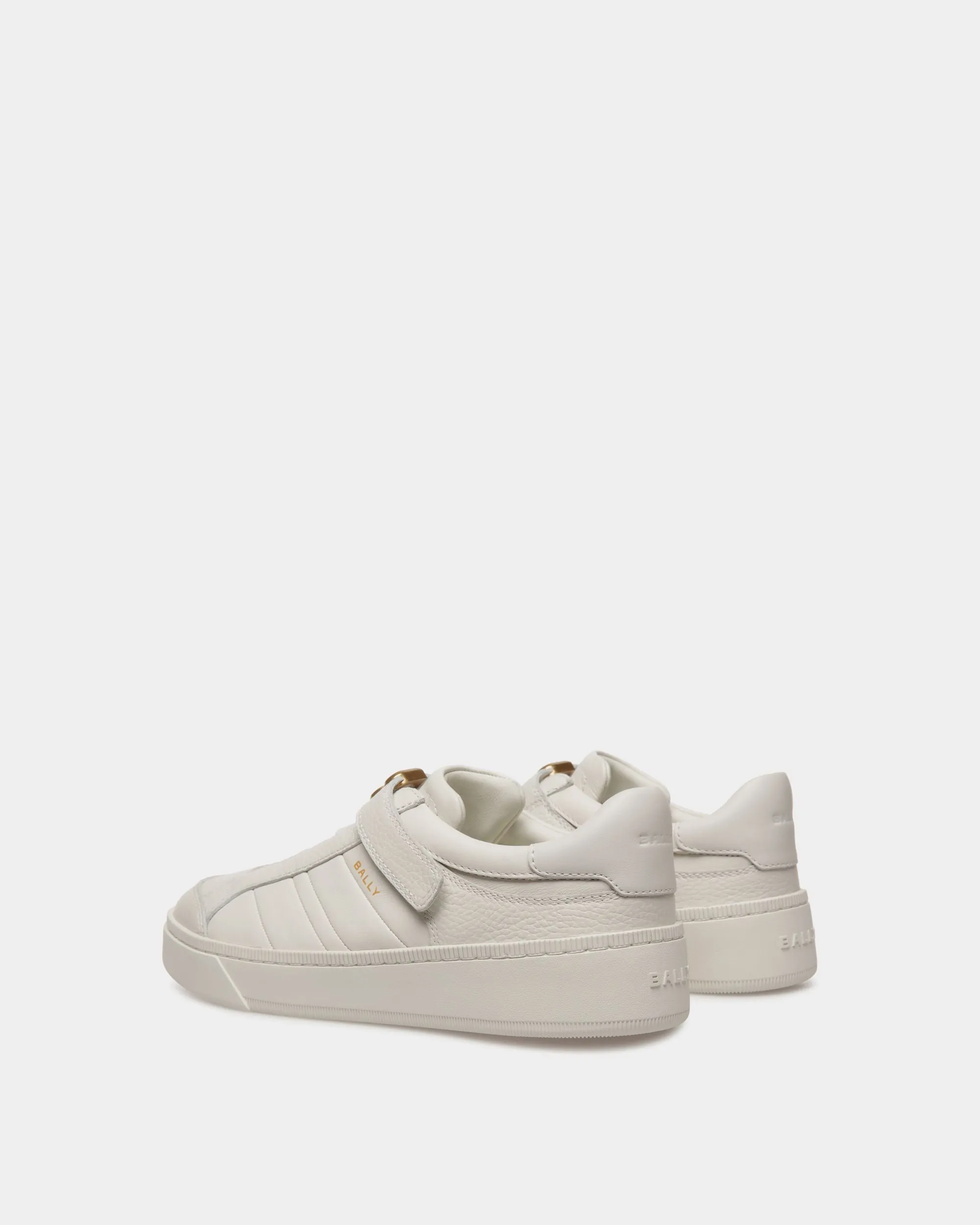 Raise Sneaker In White Leather 