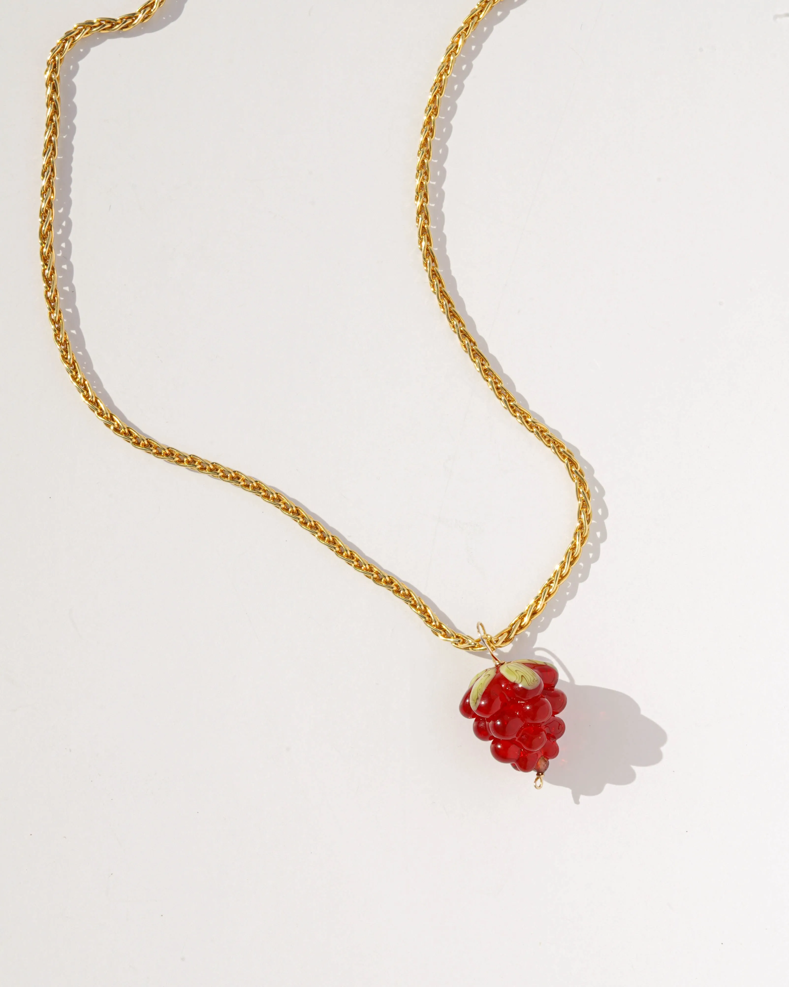 Raspberry Necklace