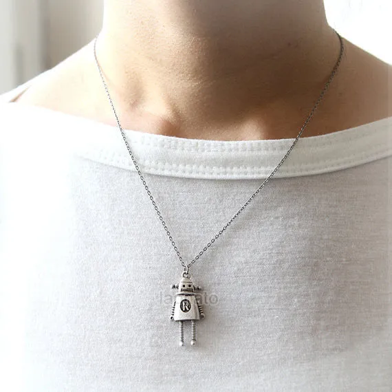 Robot Necklace