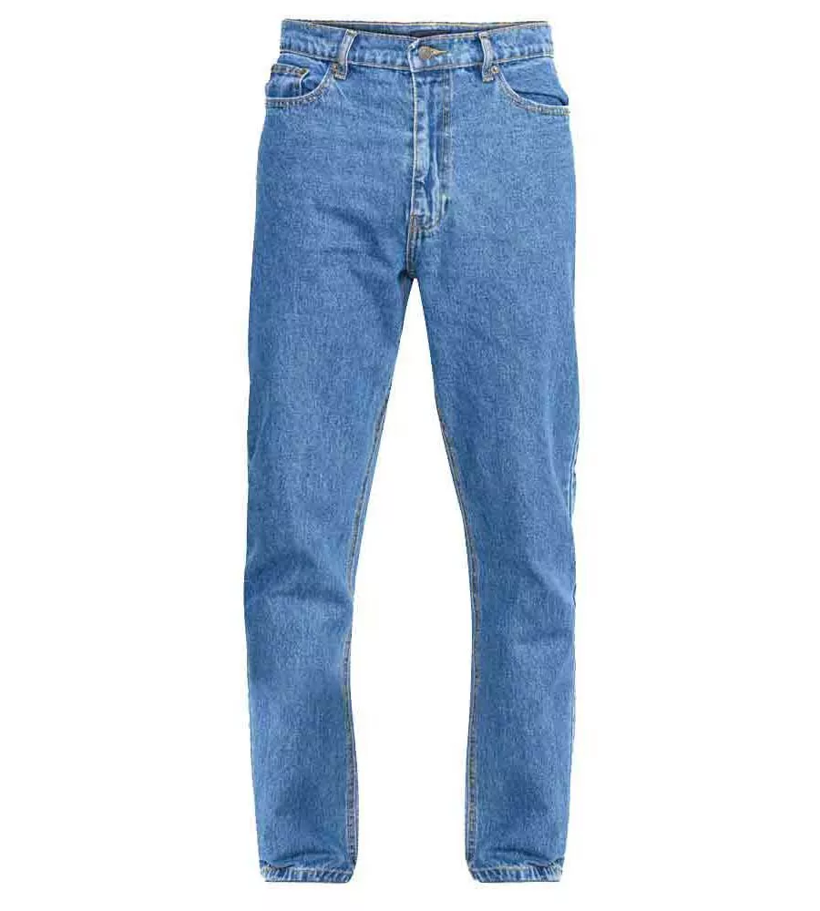 Rockford Big Mens Blue Stonewash Comfort Fit Jeans (COMFORT STONEWASH)