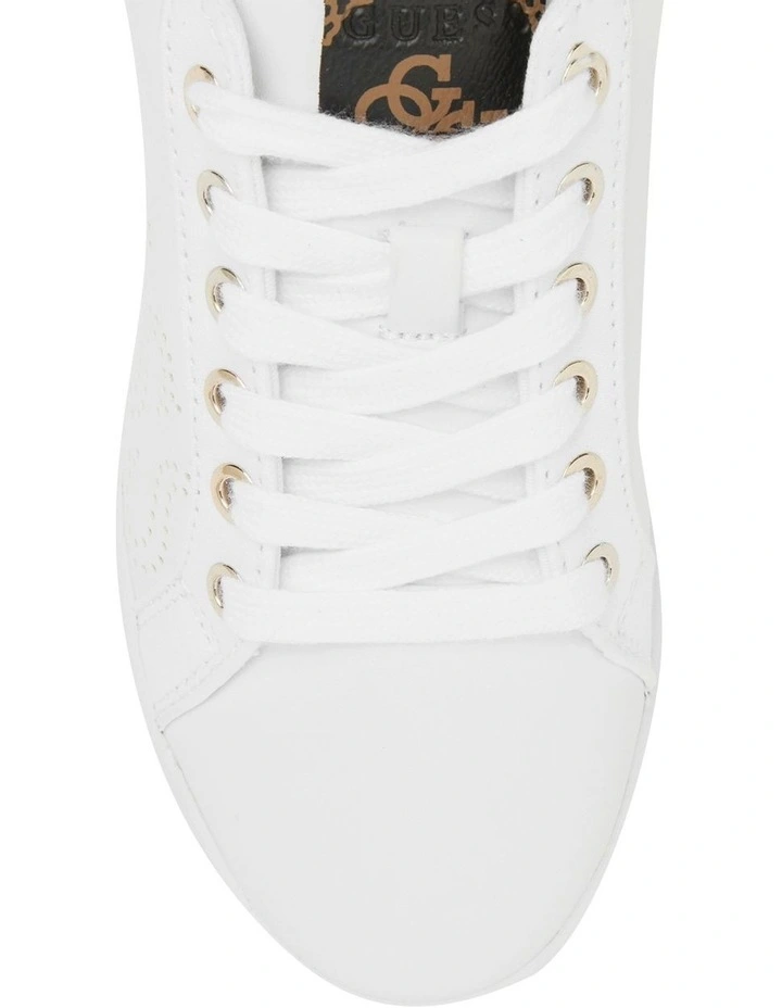 Roria A White/Brown Sneaker