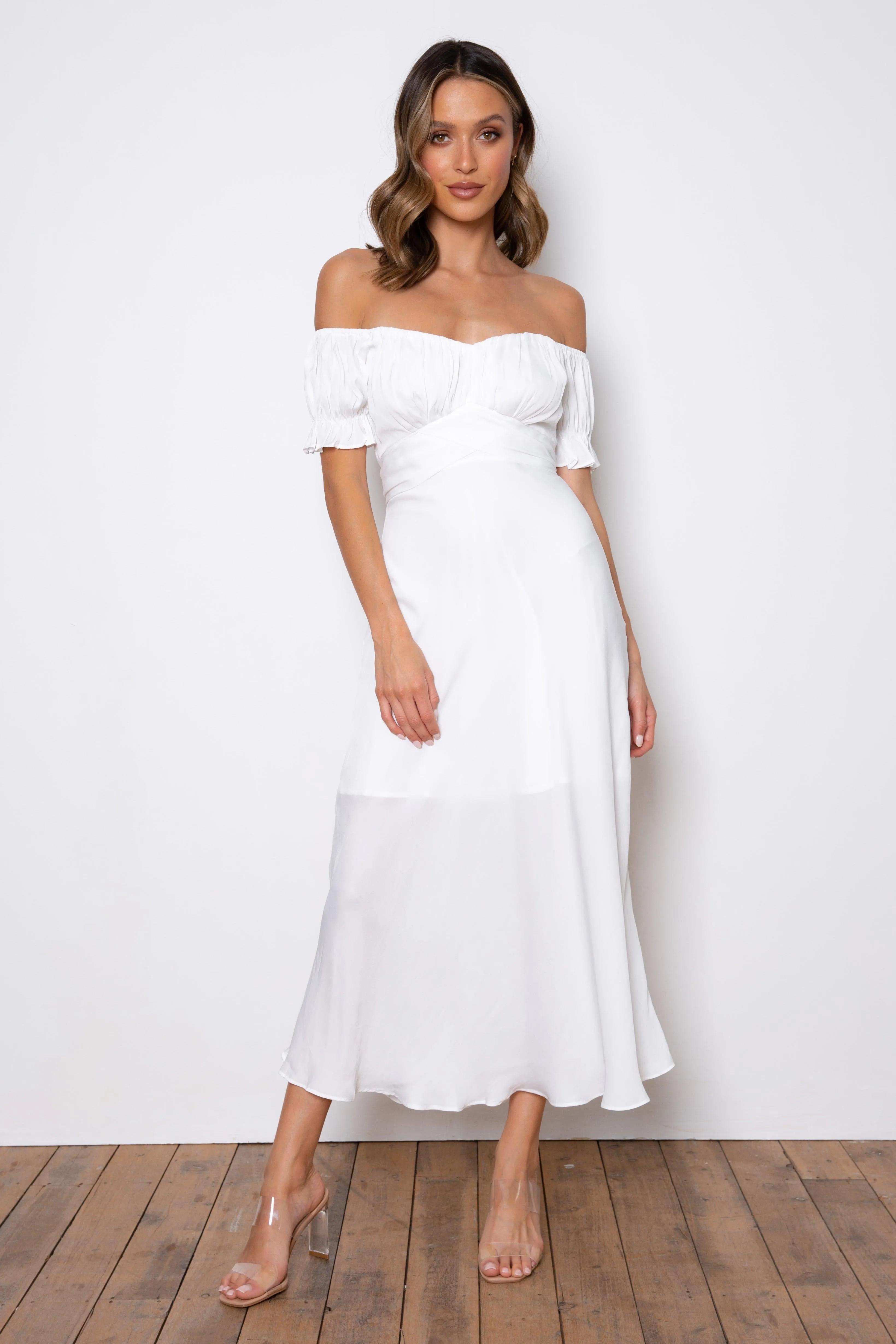 Samantha Dress - White