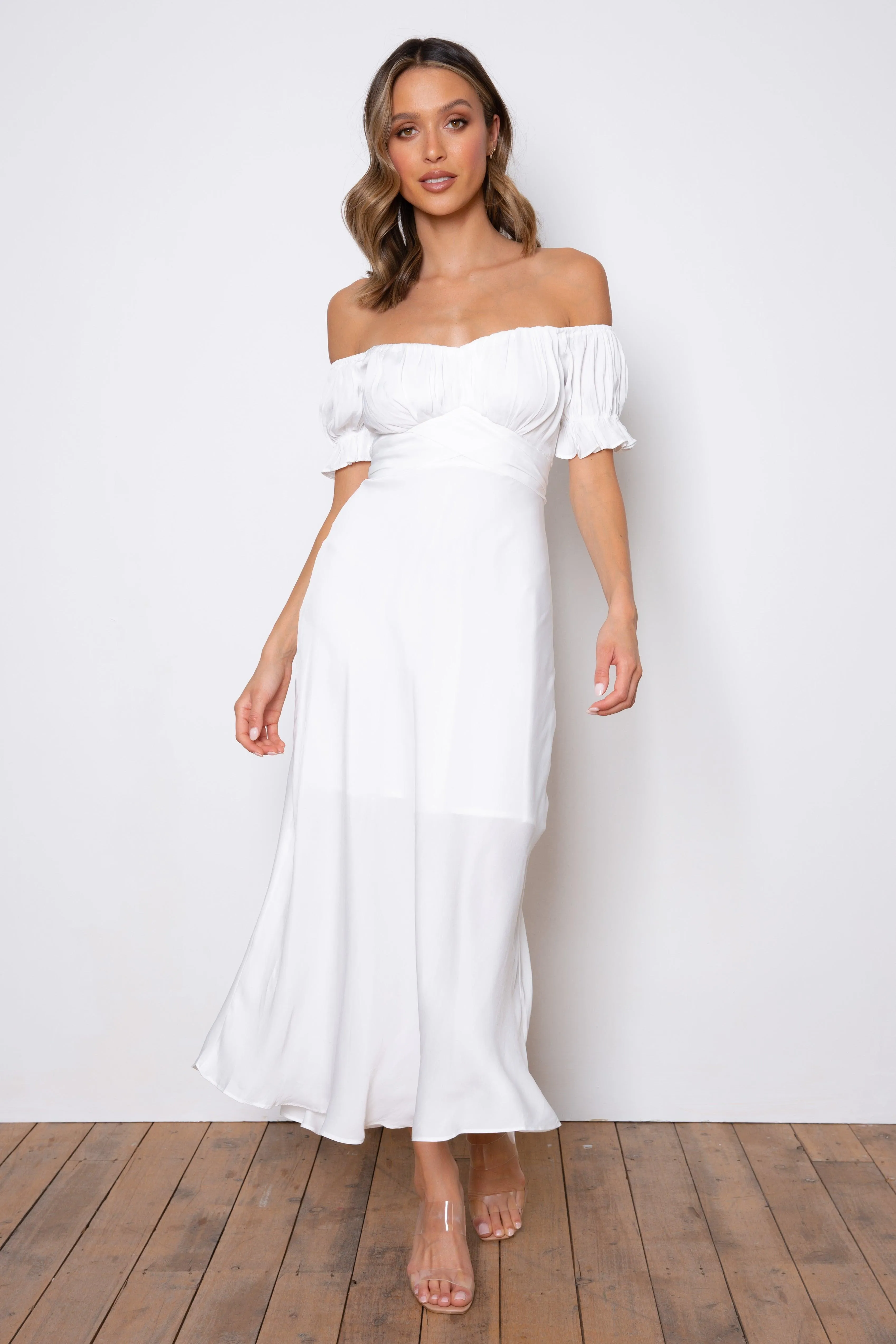 Samantha Dress - White