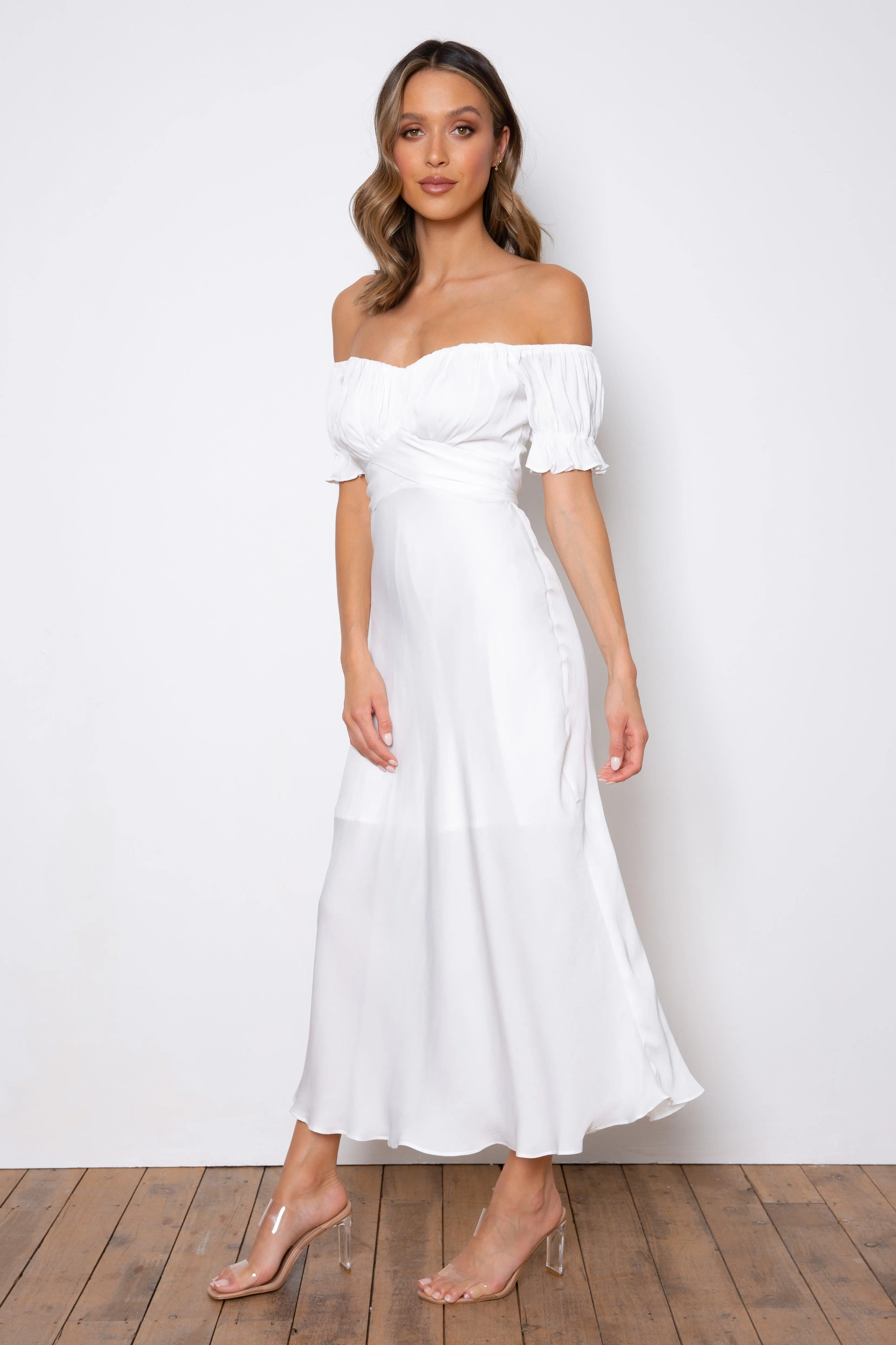 Samantha Dress - White