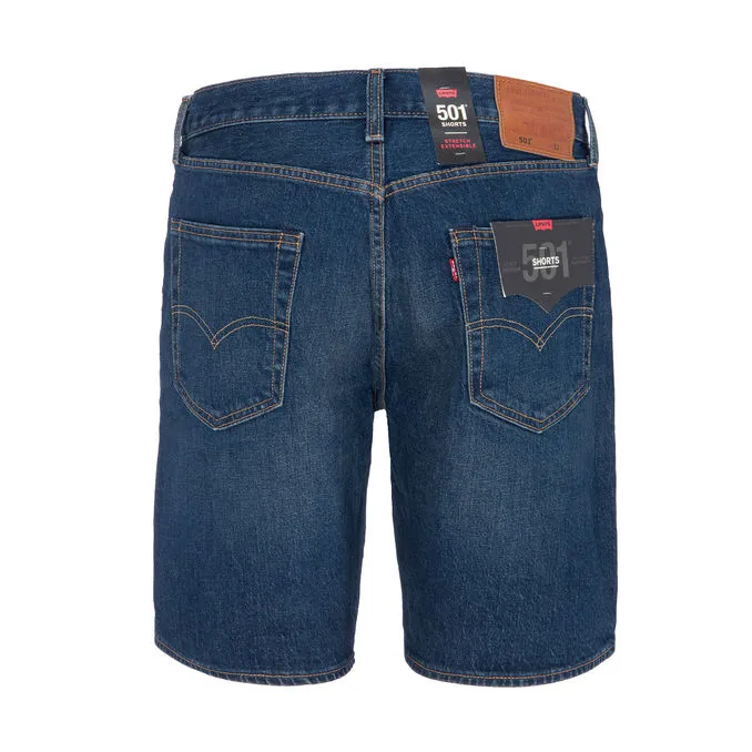 SHORTS 501 Man Fire go in Denim dark