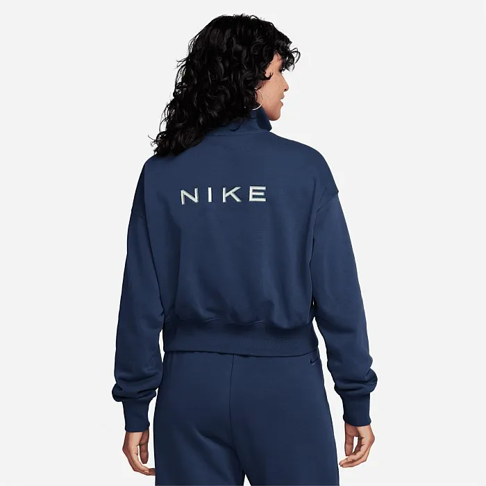 Sportswear Oversized ½-Zip Crop Fleece Sweatshirt | Hoodies & Crews | Stirling Sports