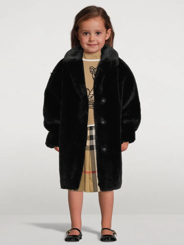 STAND STUDIO Camille Cocoon Teddy Coat