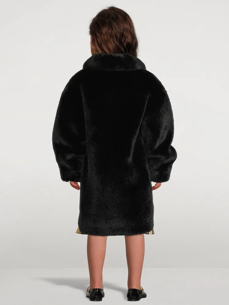 STAND STUDIO Camille Cocoon Teddy Coat