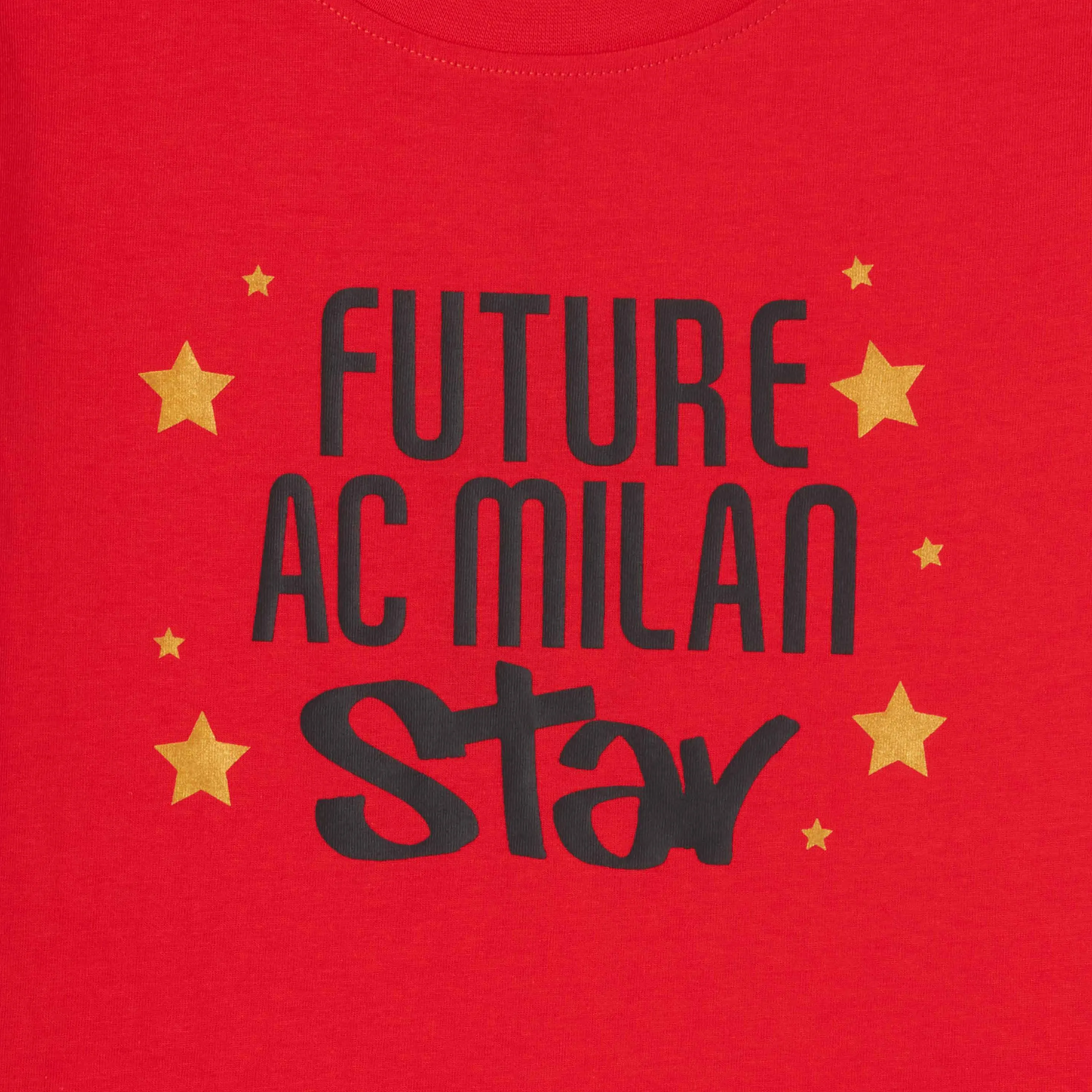 T-SHIRT MILAN BAMBINO ROSSA MILANISTA COLLECTION