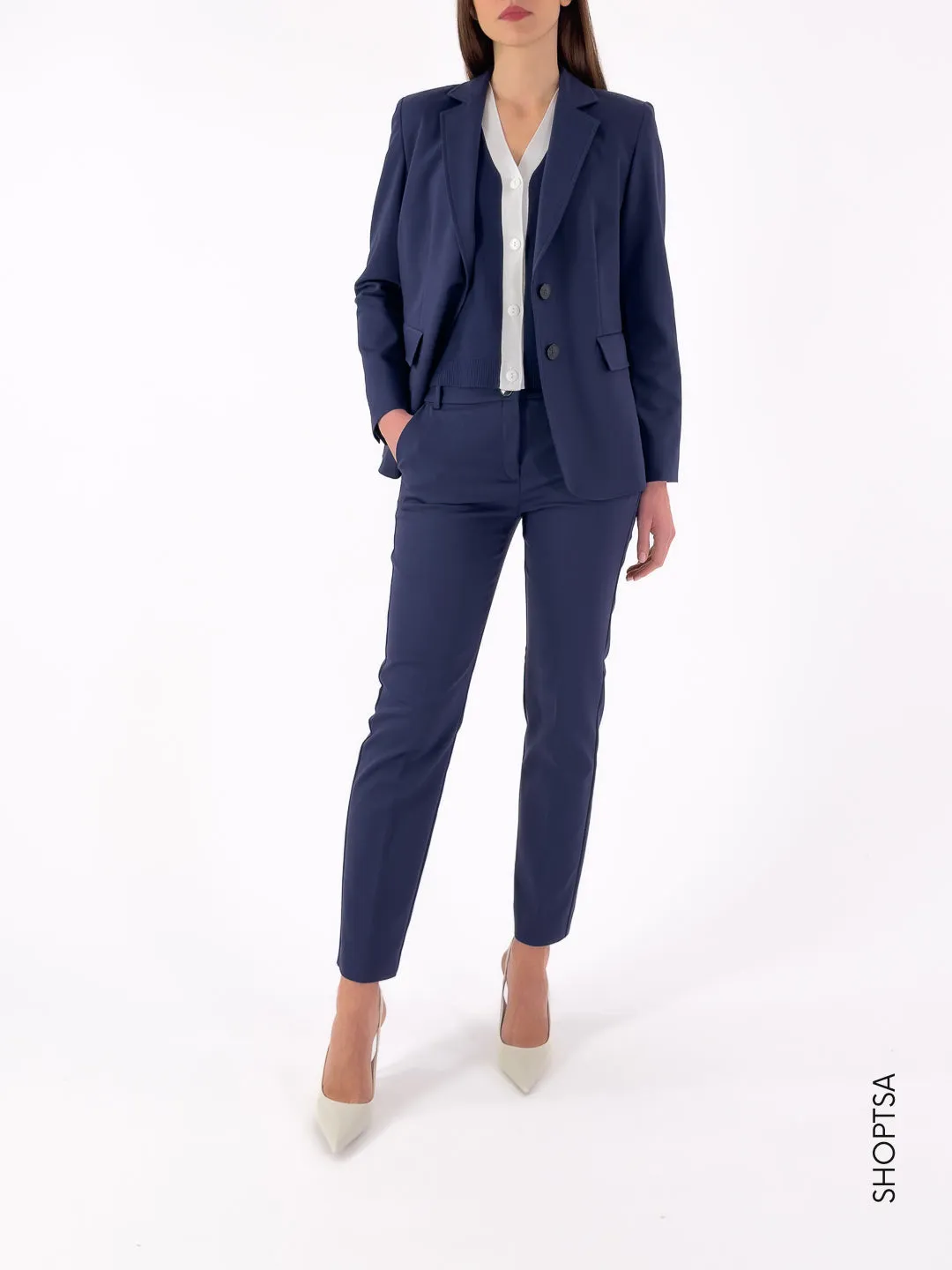 Tailleur in cotone stretch - EMME Marella