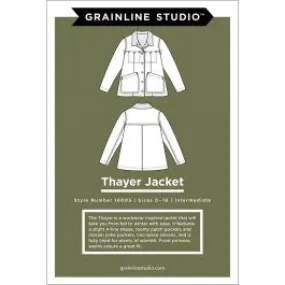 Thayer Jacket Grainline Studio Sewing Pattern 16005