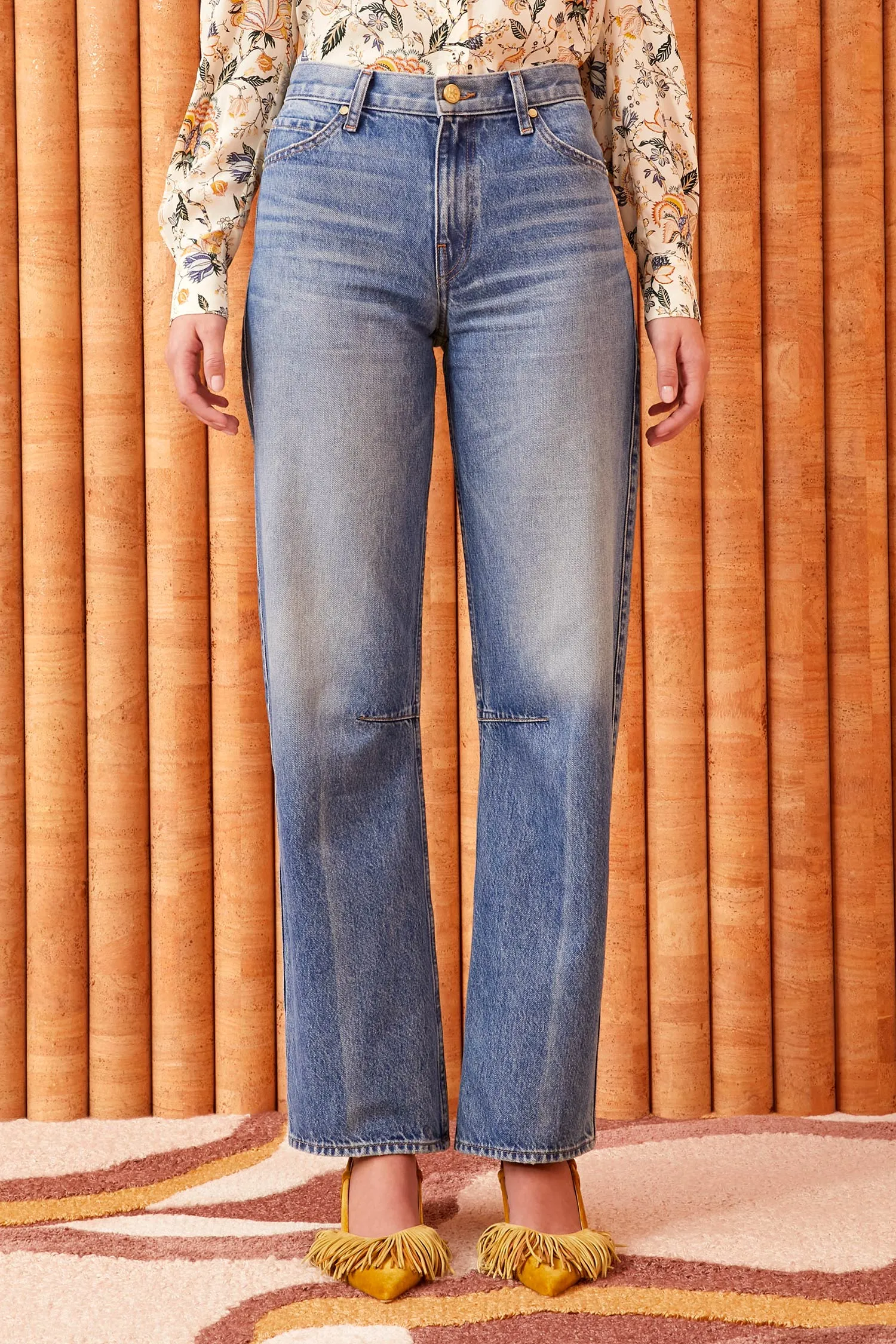 The Esme Jean - Danube Medium Indigo Wash