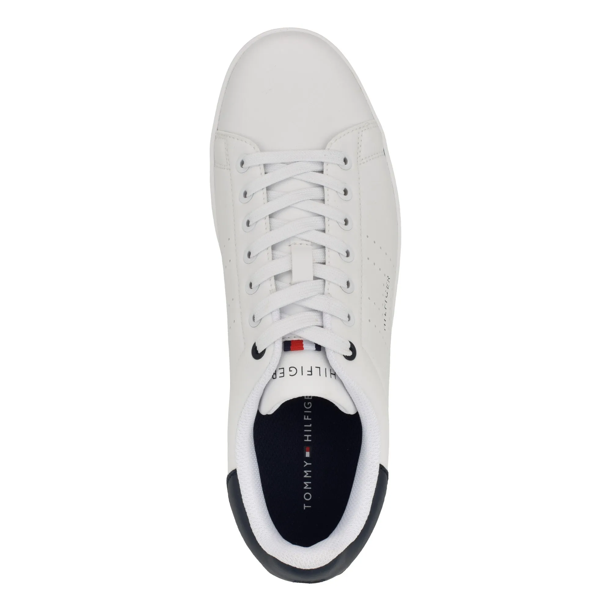 Tommy Hilfiger Mens Liston Sneaker, Adult, White Multi, 10 M US