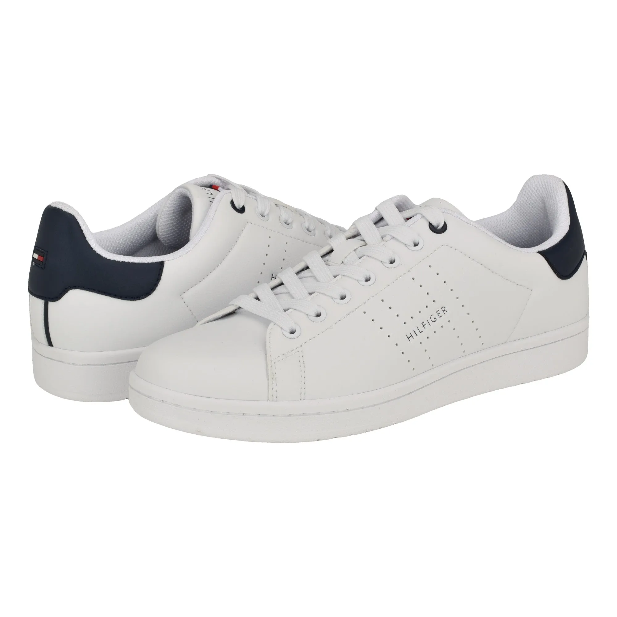 Tommy Hilfiger Mens Liston Sneaker, Adult, White Multi, 10 M US