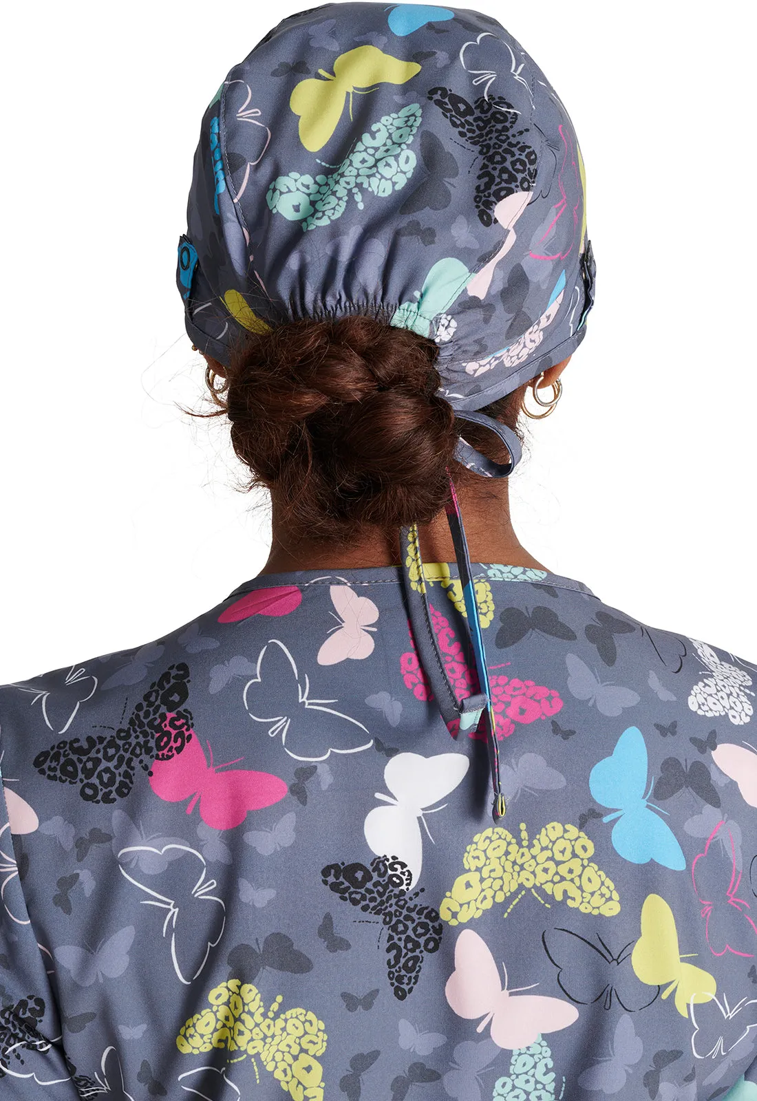 Unisex Print Scrub Hat in Wing It Up