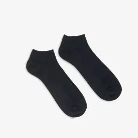 UTILITEES Mixed Cotton Sneaker Socks - Black