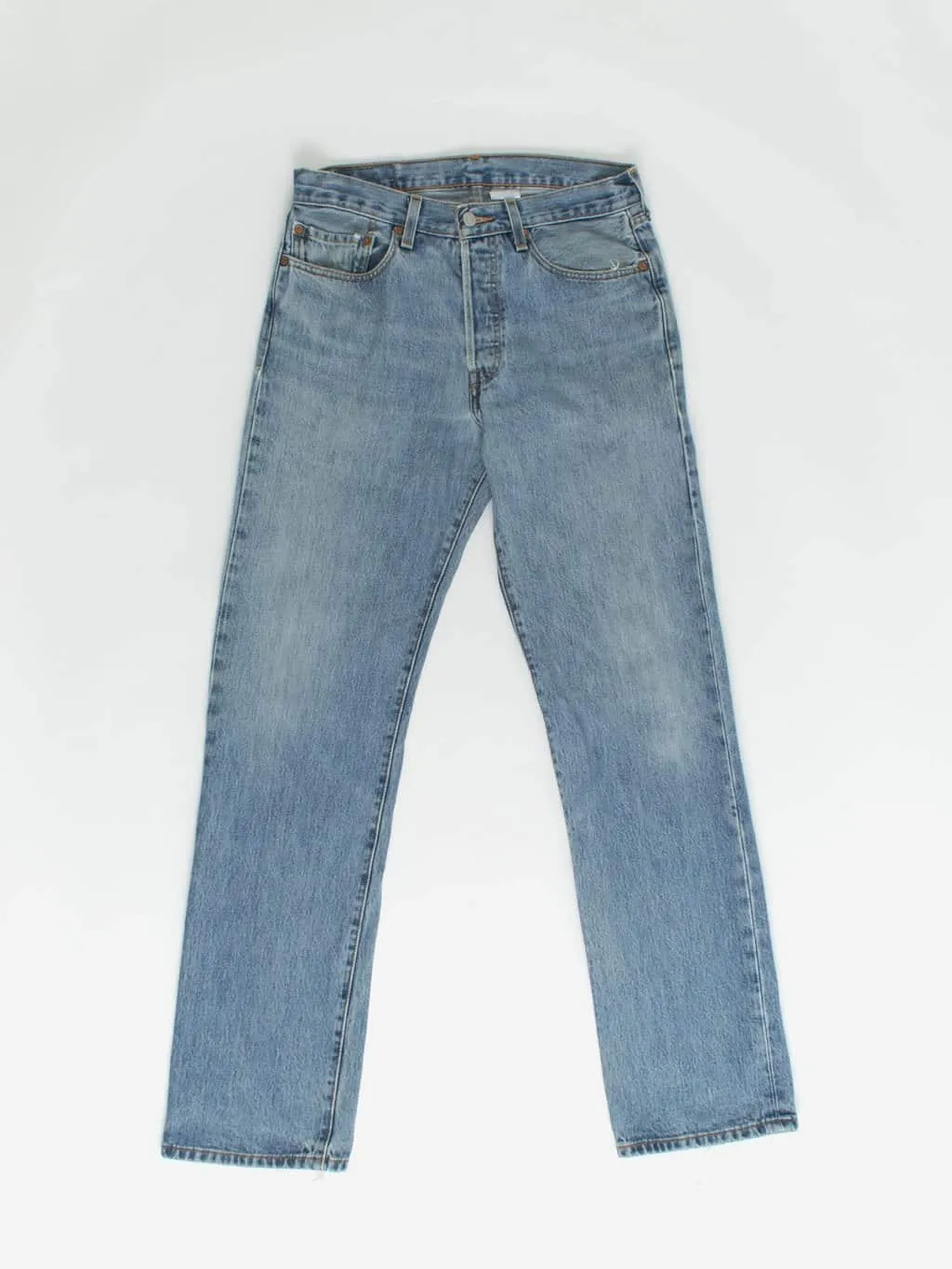 Vintage Levis 501 jeans 31 x 32 blue stonewash 90s