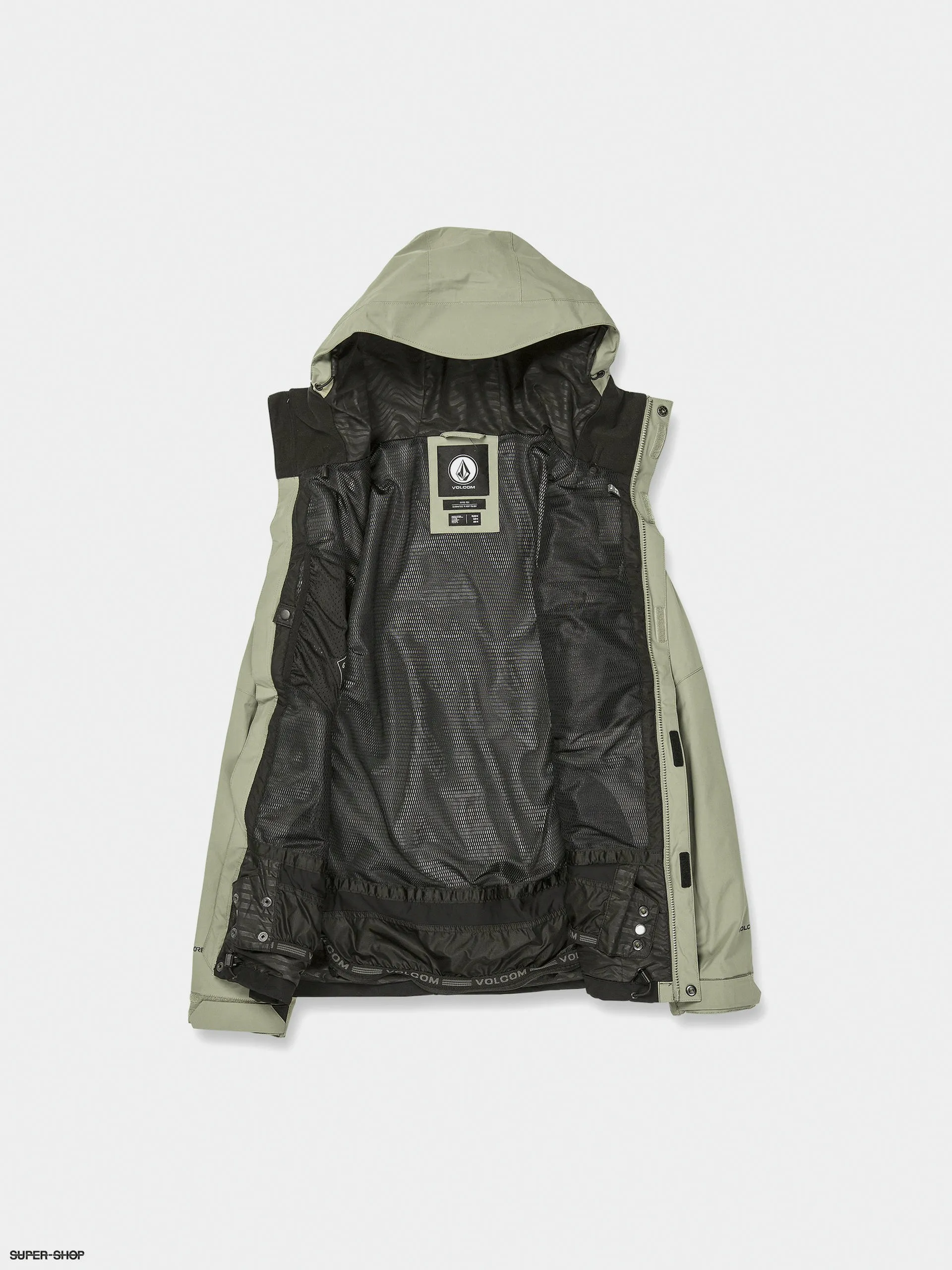 Volcom L Gore Tex Snowboard jacket (light military)