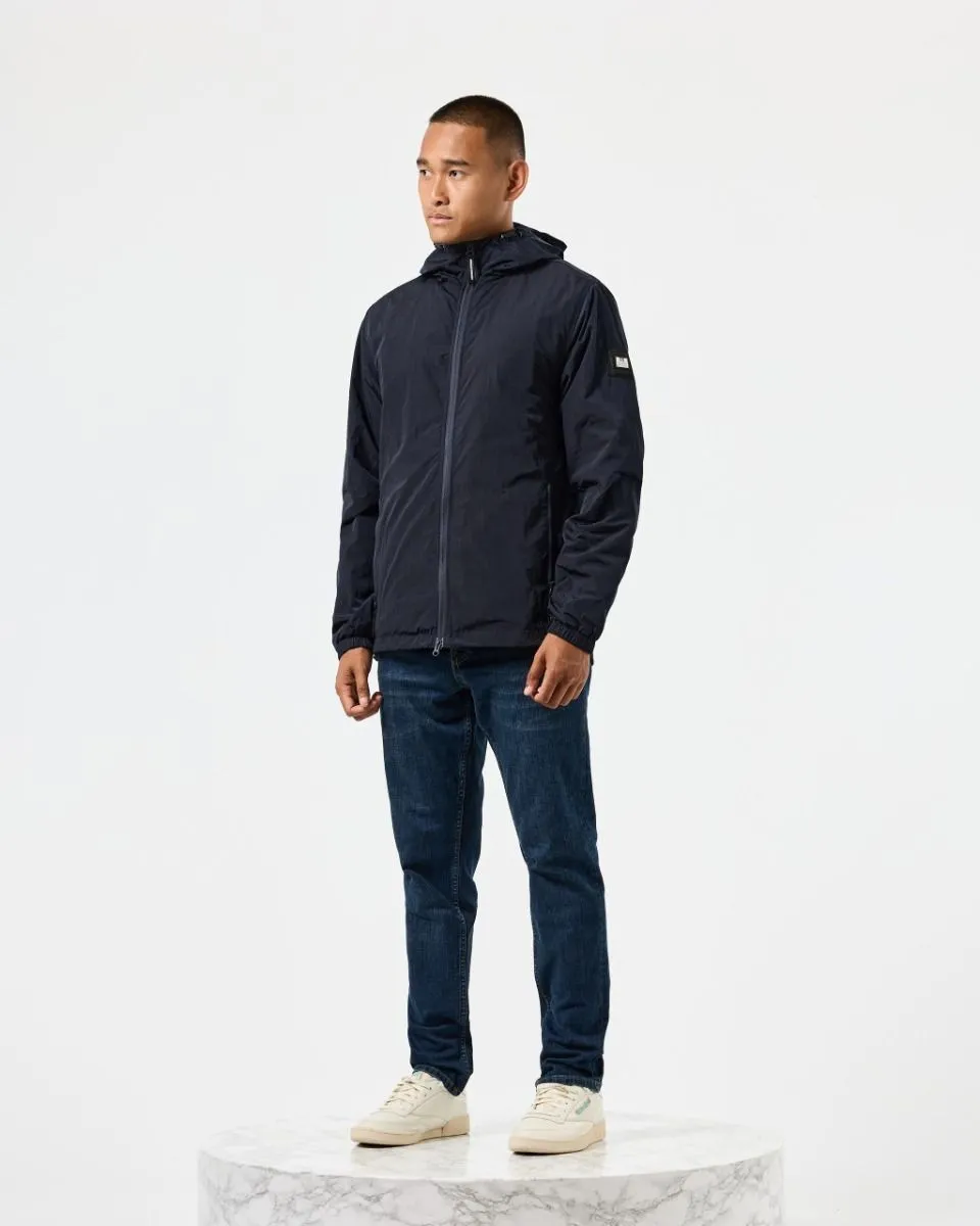 Weekend Offender Technician Facemask Fleece Lined Jacket Navy