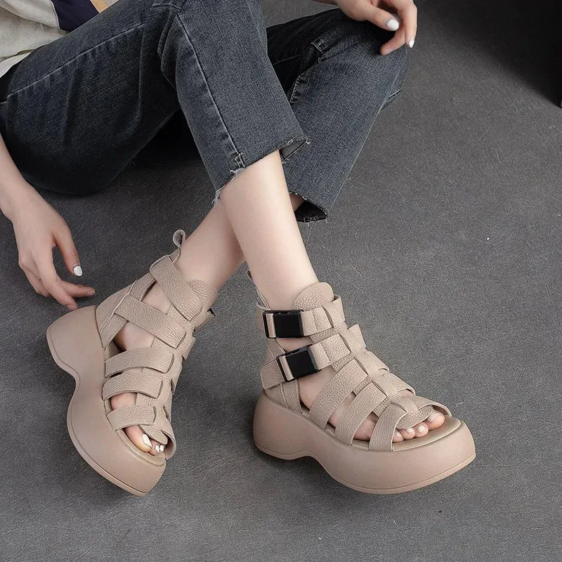 Women  Open Toe Summer Gladiator Sandals