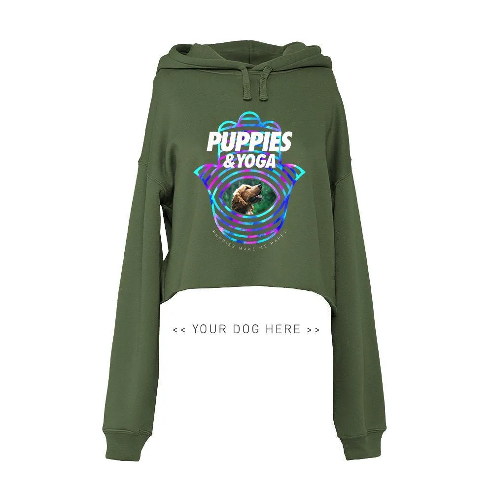 Your Dog Here - Your Dog and Yoga - Crop Top